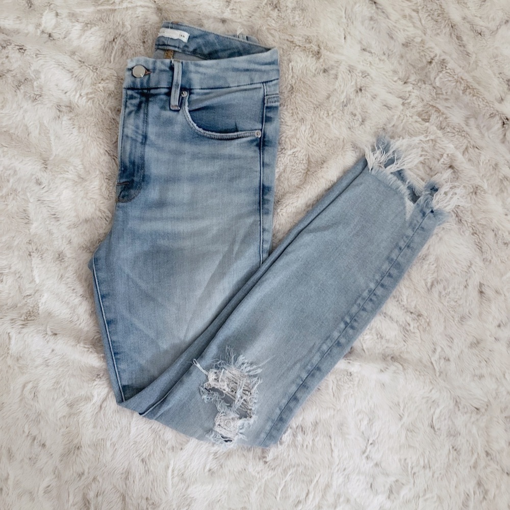 Good American Hugh Rise / Stretch Jeans 6 / 28